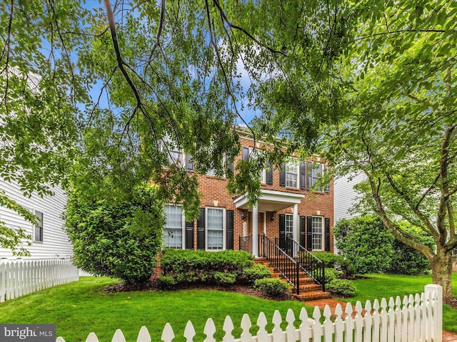 12318 Cherry Branch Dr, Clarksburg, MD 20871 - view of front facade featuring brick siding