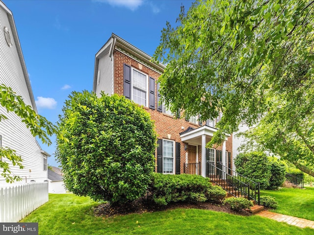 12318 Cherry Branch Dr, Clarksburg, MD 20871 - view of front of house featuring brick siding