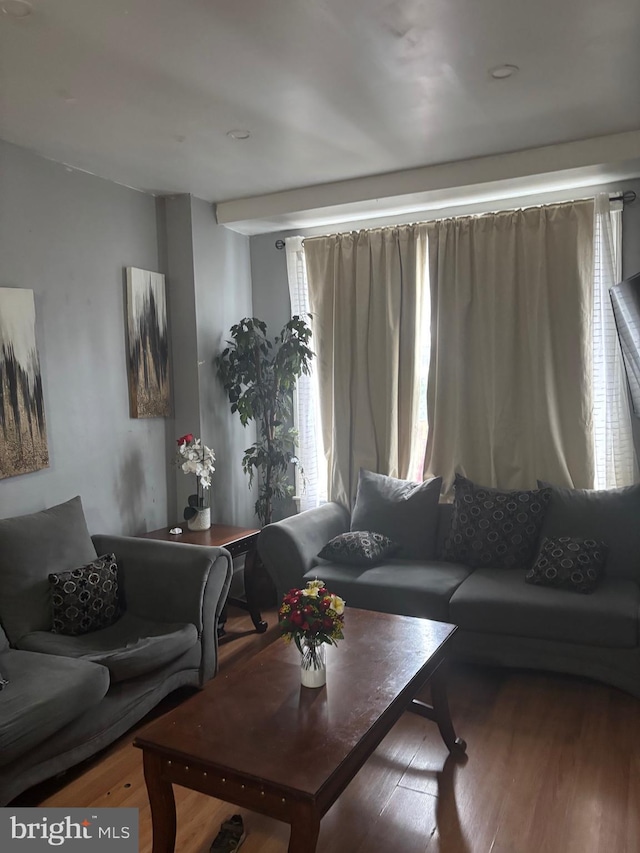 3910 N 8th St, Philadelphia, PA 19140 - living area featuring wood finished floors