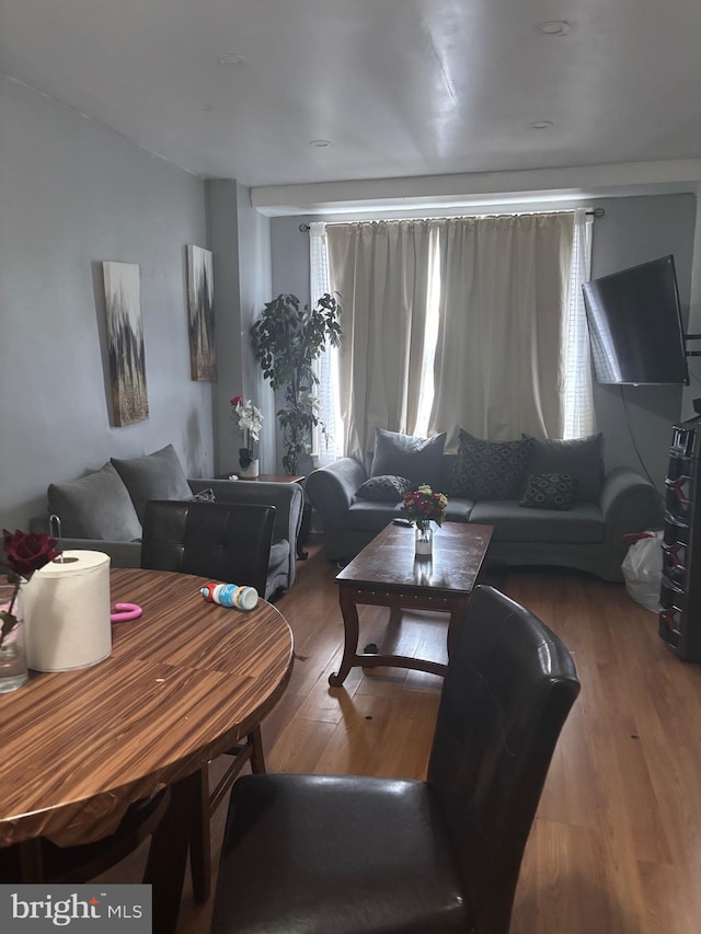 3910 N 8th St, Philadelphia, PA 19140 - living area featuring wood finished floors