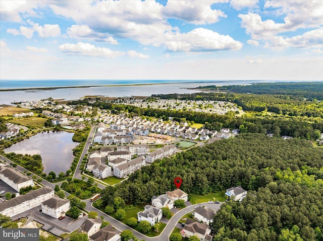 8705 Habitat Ct, Berlin, MD 21811 - aerial overview of property's location with a large body of water, nearby suburban area, and a heavily wooded area