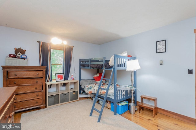 7430 Joes Creek Rd, Linville, VA 22834 - bedroom with wood finished floors and baseboards