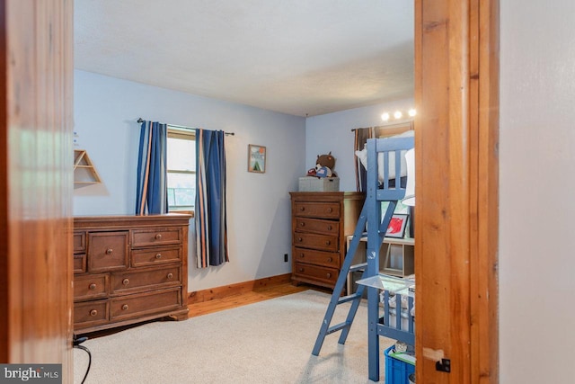 7430 Joes Creek Rd, Linville, VA 22834 - bedroom with carpet flooring and baseboards