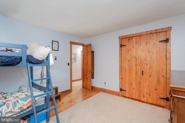 7430 Joes Creek Rd, Linville, VA 22834 - bedroom with wood finished floors and baseboards