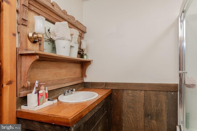 7430 Joes Creek Rd, Linville, VA 22834 - bathroom featuring vanity
