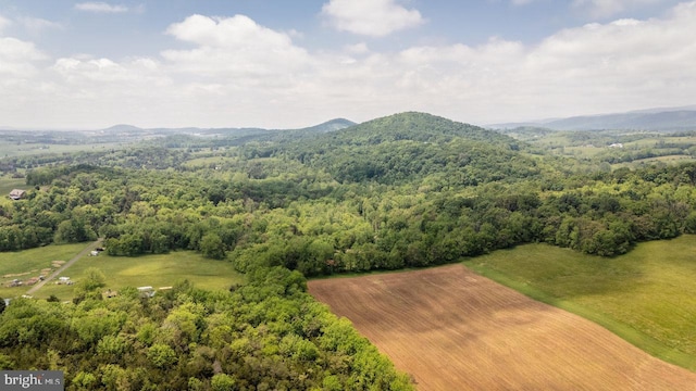7430 Joes Creek Rd, Linville, VA 22834 - bird's eye view of a mountainous background and a heavily wooded area