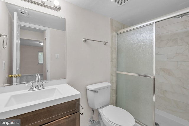 10234 Prince Pl Unit 17-T2, Upper Marlboro, MD 20774 - full bath featuring a stall shower, toilet, and vanity