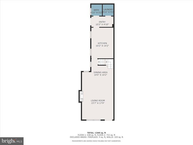 242 E Walnut St, Lancaster, PA 17602 - floor plan / room layout