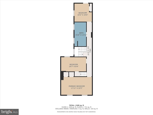 242 E Walnut St, Lancaster, PA 17602 - property floor plan