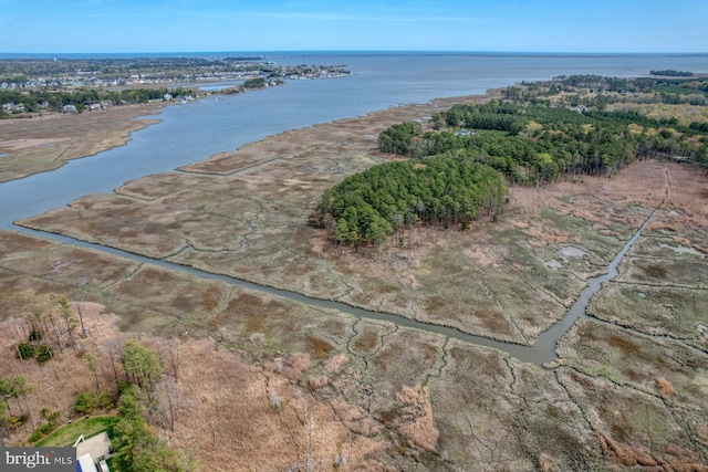 22253 Waterview Rd Lot 4, Lewes, DE 19958 - aerial view of property and surrounding area featuring a nearby body of water