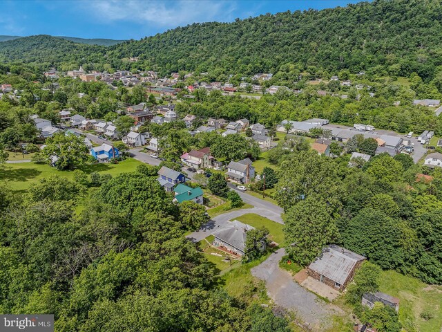 9 S Laurel Ave, Berkeley Springs, WV 25411 - view of property location with a heavily wooded area and nearby suburban area