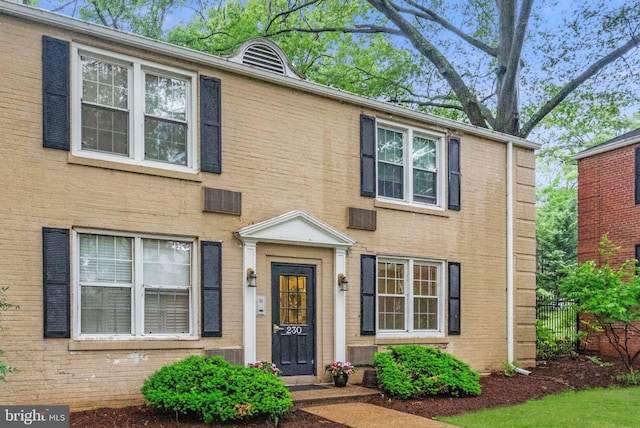 230 N Thomas St Unit 230-3, Arlington, VA 22203 - view of front of house featuring brick siding
