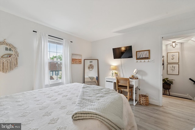 1702 Stoneham Dr, West Chester, PA 19382 - bedroom with light wood-style floors and baseboards