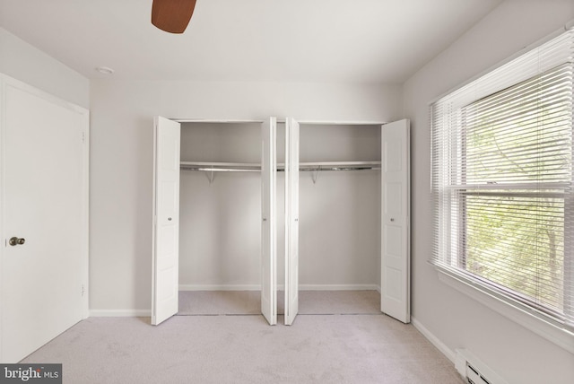 513 Tavenner Ct, Sterling, VA 20164 - unfurnished bedroom with two closets, carpet, and multiple windows