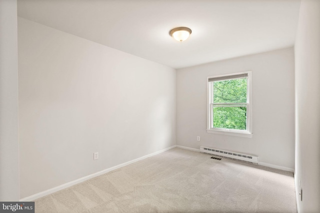 513 Tavenner Ct, Sterling, VA 20164 - carpeted spare room featuring baseboard heating and baseboards