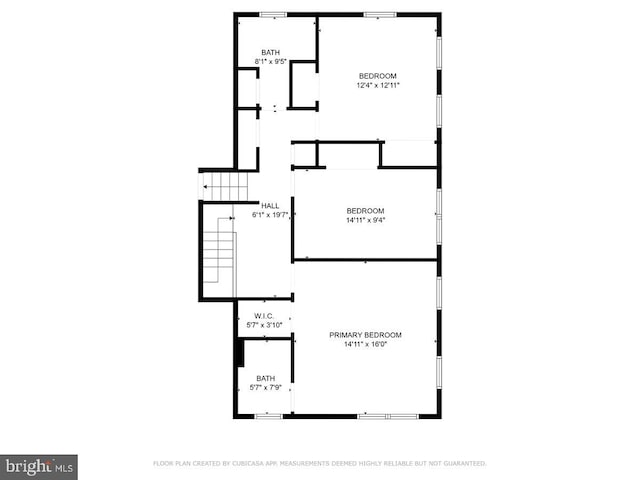 1206 Evergreen Rd, Wilmington, DE 19803 - home floor plan