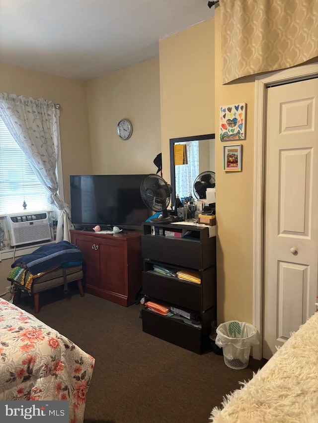 3737 N 5th St, Philadelphia, PA 19140 - bedroom with carpet flooring and cooling unit