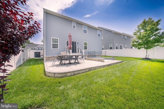 11116 Wheeler Ridge Dr, Manassas, VA 20109 - rear view of house featuring a patio area