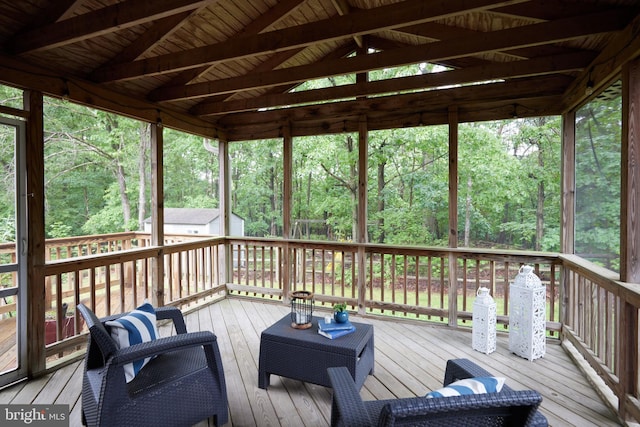 2723 Deer Ridge Dr, Silver Spring, MD 20904 - deck featuring an outdoor structure
