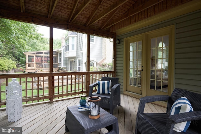 2723 Deer Ridge Dr, Silver Spring, MD 20904 - view of wooden terrace