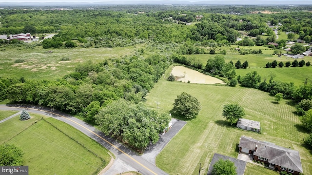 350 Poorhouse Rd, Winchester, VA 22603 - bird's eye view of a heavily wooded area
