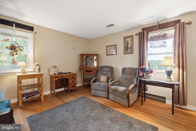350 Poorhouse Rd, Winchester, VA 22603 - living area with wood finished floors and baseboards