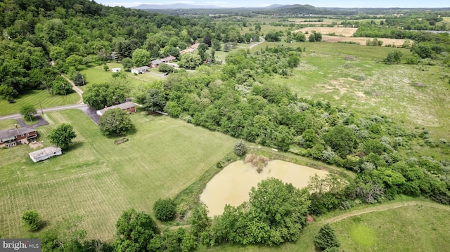 350 Poorhouse Rd, Winchester, VA 22603 - aerial view of sparsely populated area