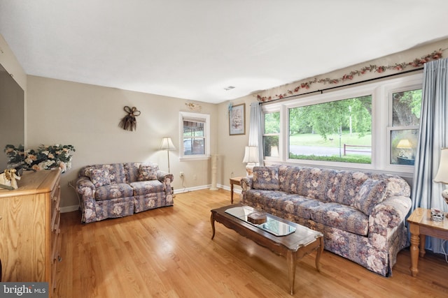 350 Poorhouse Rd, Winchester, VA 22603 - living area with light wood-type flooring and baseboards