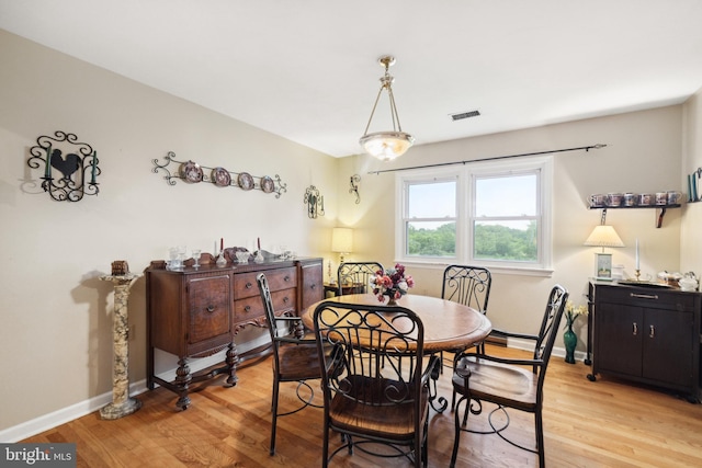 350 Poorhouse Rd, Winchester, VA 22603 - dining area featuring light wood-type flooring and baseboards