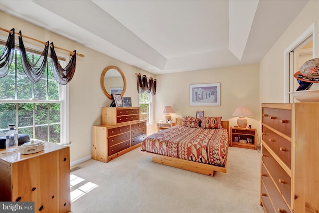 7 Chattam Ct, Baltimore, MD 21234 - bedroom featuring carpet and a tray ceiling