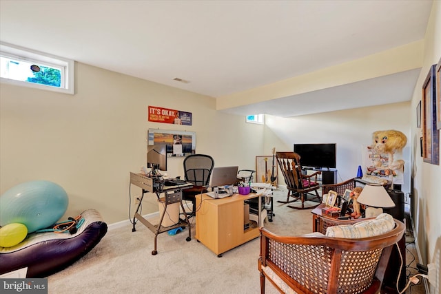 7 Chattam Ct, Baltimore, MD 21234 - office with light colored carpet