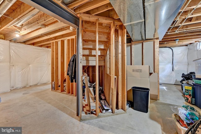 7 Chattam Ct, Baltimore, MD 21234 - view of unfinished below grade area