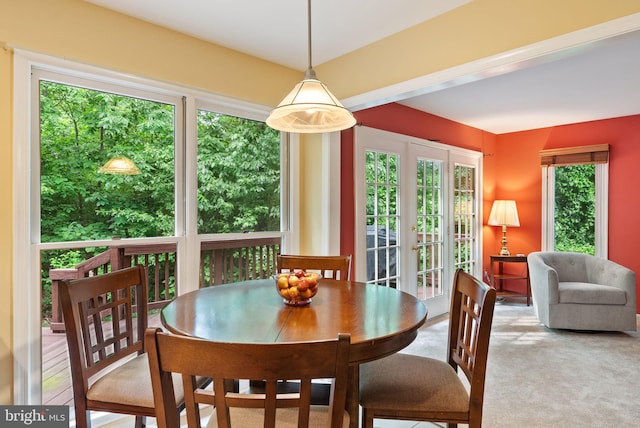 5212 Braywood Dr, Centreville, VA 20120 - dining room with carpet flooring