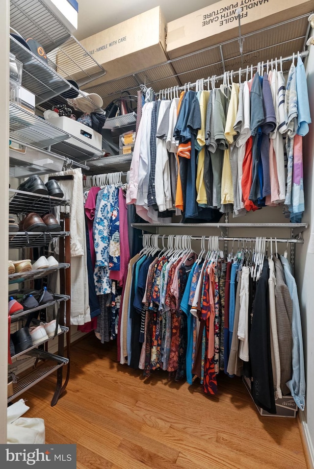 5212 Braywood Dr, Centreville, VA 20120 - walk in closet with wood finished floors