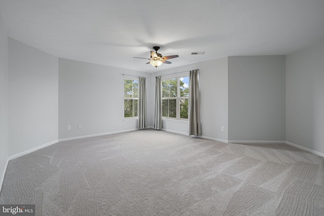 23466 Twin Falls Ter, Brambleton, VA 20148 - unfurnished room with ceiling fan, carpet, and baseboards