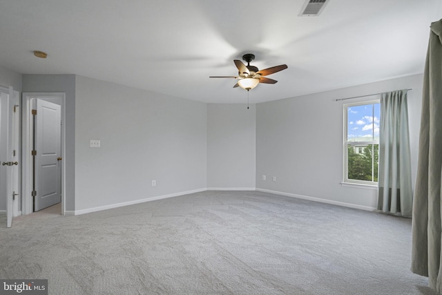 23466 Twin Falls Ter, Brambleton, VA 20148 - carpeted spare room with ceiling fan and baseboards