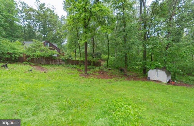 384 Nancy Jack Rd, Gerrardstown, WV 25420 - view of yard with a storage shed and an outbuilding