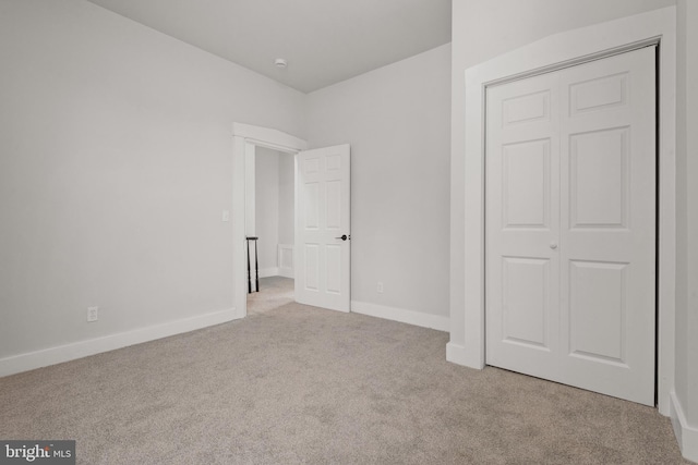 442 S Prince St, Lancaster, PA 17603 - unfurnished bedroom with carpet floors, a closet, and baseboards