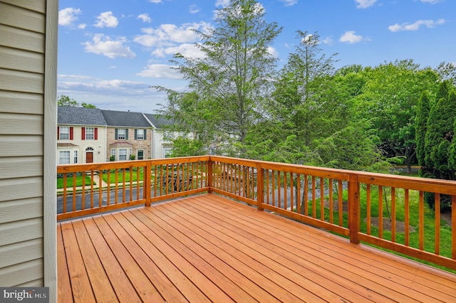 1372 Walkabout Ct Unit 53, Eldersburg, MD 21784 - view of wooden terrace