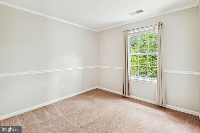 1372 Walkabout Ct Unit 53, Eldersburg, MD 21784 - carpeted empty room with crown molding and baseboards