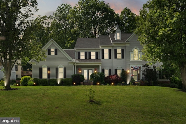 7814 Abbey Oaks Ct, Manassas, VA 20112 - view of front of house featuring a front lawn