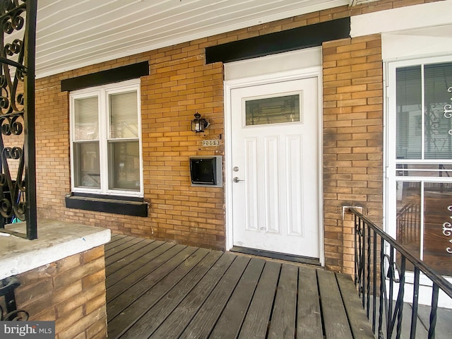 2059 E Atlantic St, Philadelphia, PA 19134 - view of exterior entry with brick siding