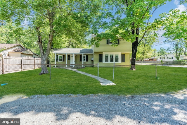 102 Sunset St, Browns Mills, NJ 08015 - colonial home featuring covered porch and a garage