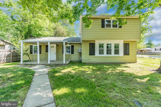 102 Sunset St, Browns Mills, NJ 08015 - colonial house featuring covered porch