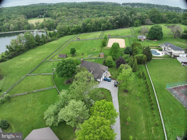 955 Lucabaugh Mill Rd, Westminster, MD 21157 - overview of rural landscape featuring a nearby body of water and a heavily wooded area