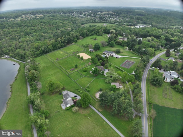 955 Lucabaugh Mill Rd, Westminster, MD 21157 - aerial view of a nearby body of water and a forest