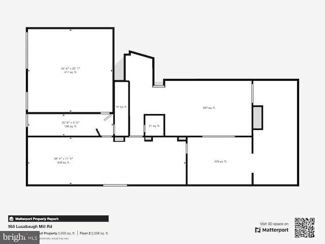 955 Lucabaugh Mill Rd, Westminster, MD 21157 - room layout