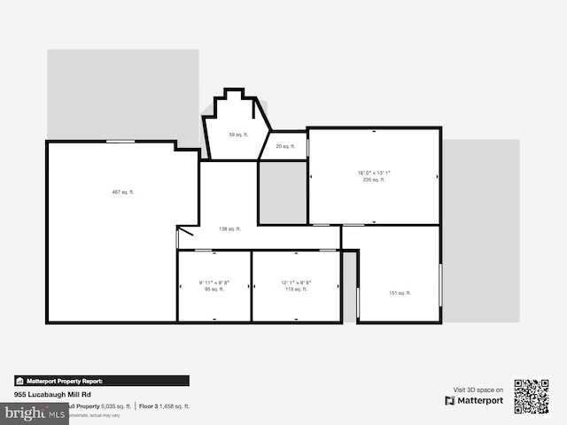 955 Lucabaugh Mill Rd, Westminster, MD 21157 - property floor plan