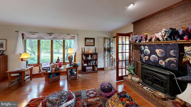 955 Lucabaugh Mill Rd, Westminster, MD 21157 - living room featuring wood finished floors