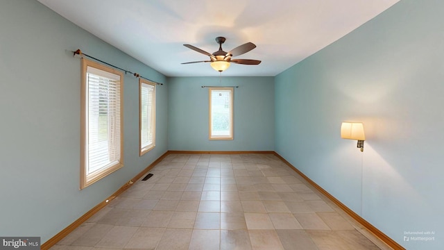 955 Lucabaugh Mill Rd, Westminster, MD 21157 - empty room featuring baseboards and ceiling fan